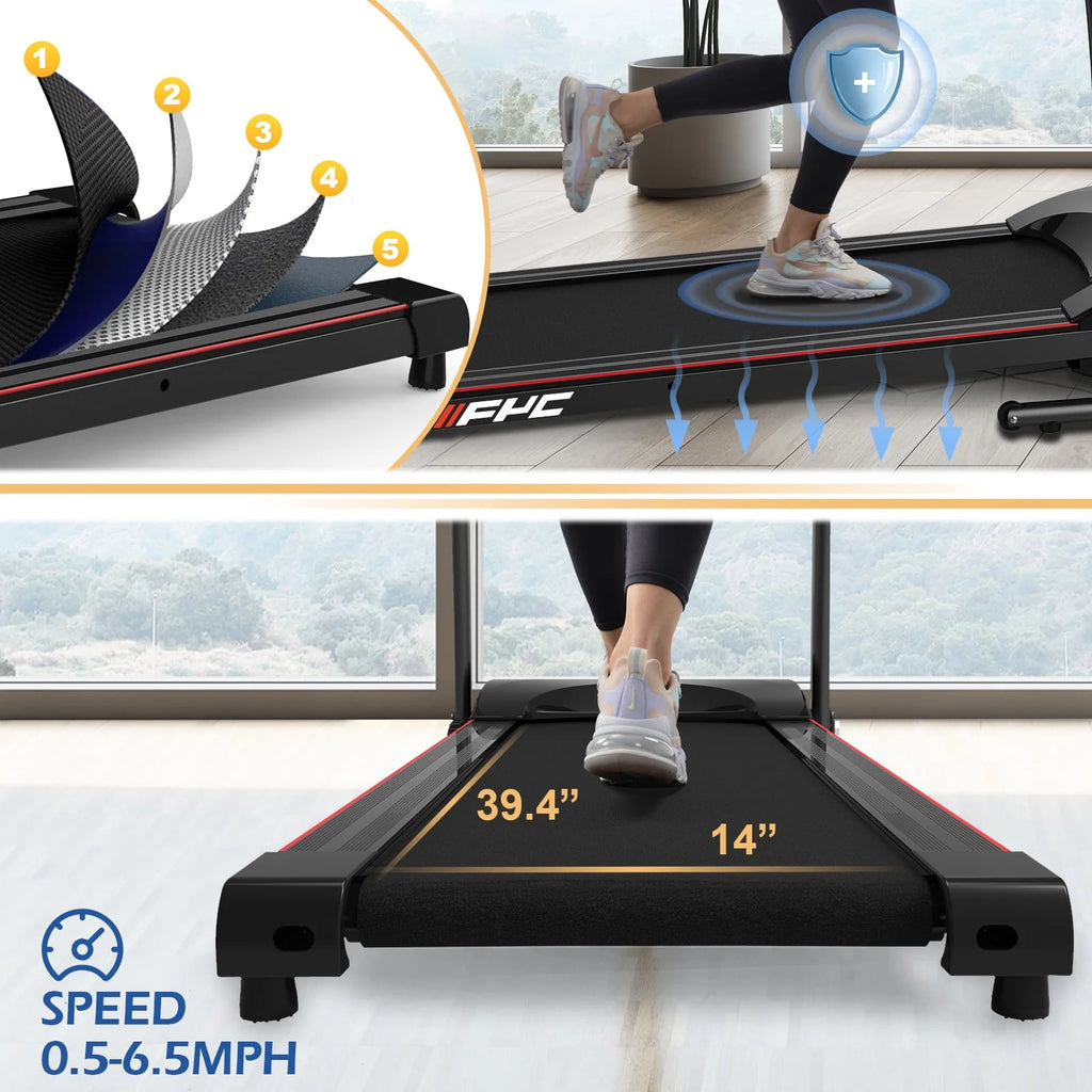 1.5HP Electric Folding Treadmill O558