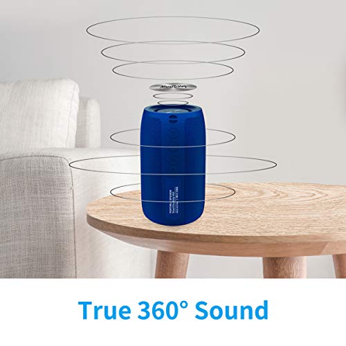Bluetooth Speaker, Small Portable Speaker, Waterproof, Wireless, Bass, HD Sound, 24H Playtime S3575