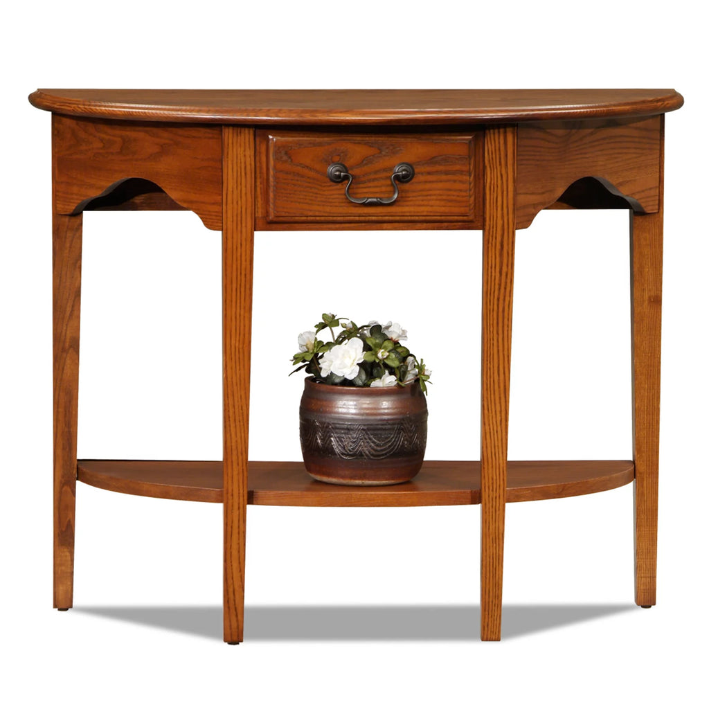 Medium Oak Console E321