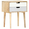 Solid Mango Wood Bedside Cabinet R16481