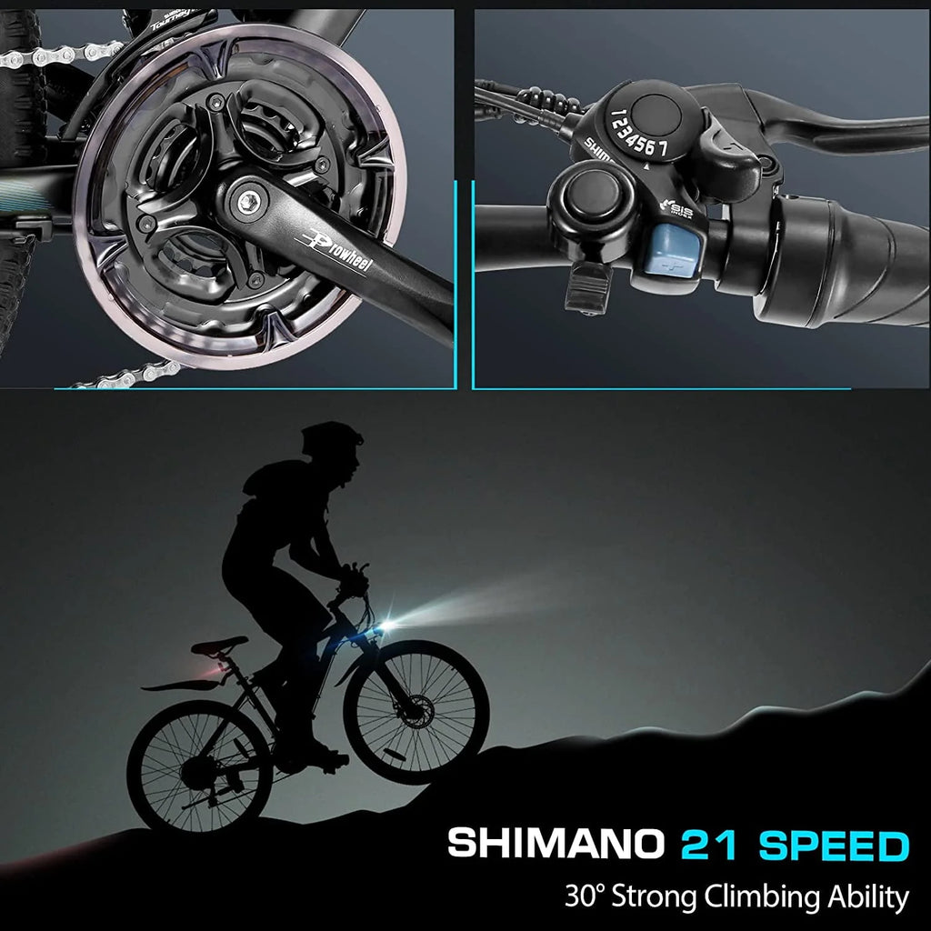 Electric Mountain Bike 500W 21 Speed Q364011