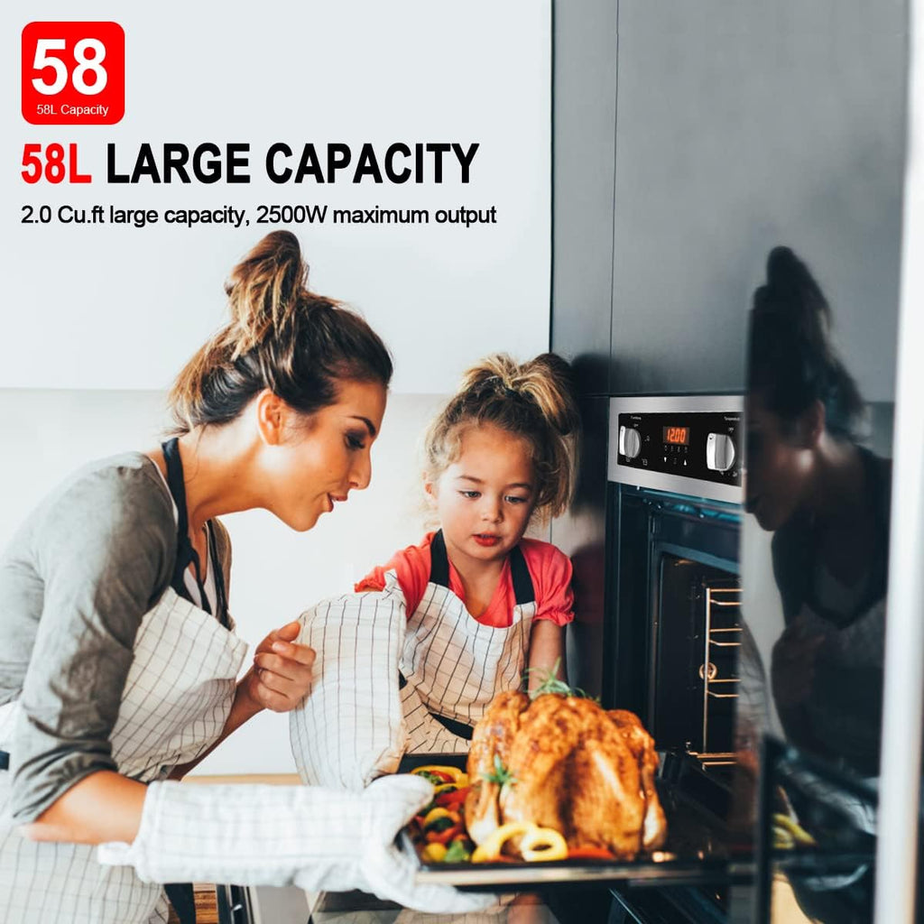 24 Built-in Natural Gas Single Wall Oven with Rotisserie C27799