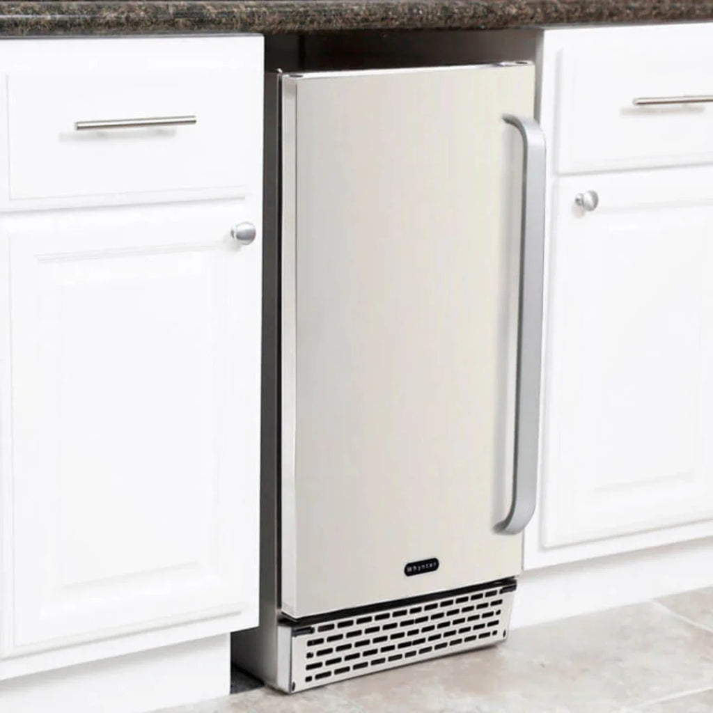 15 Wide Indoor/Outdoor Stainless Steel Beverage Refrigerator H585