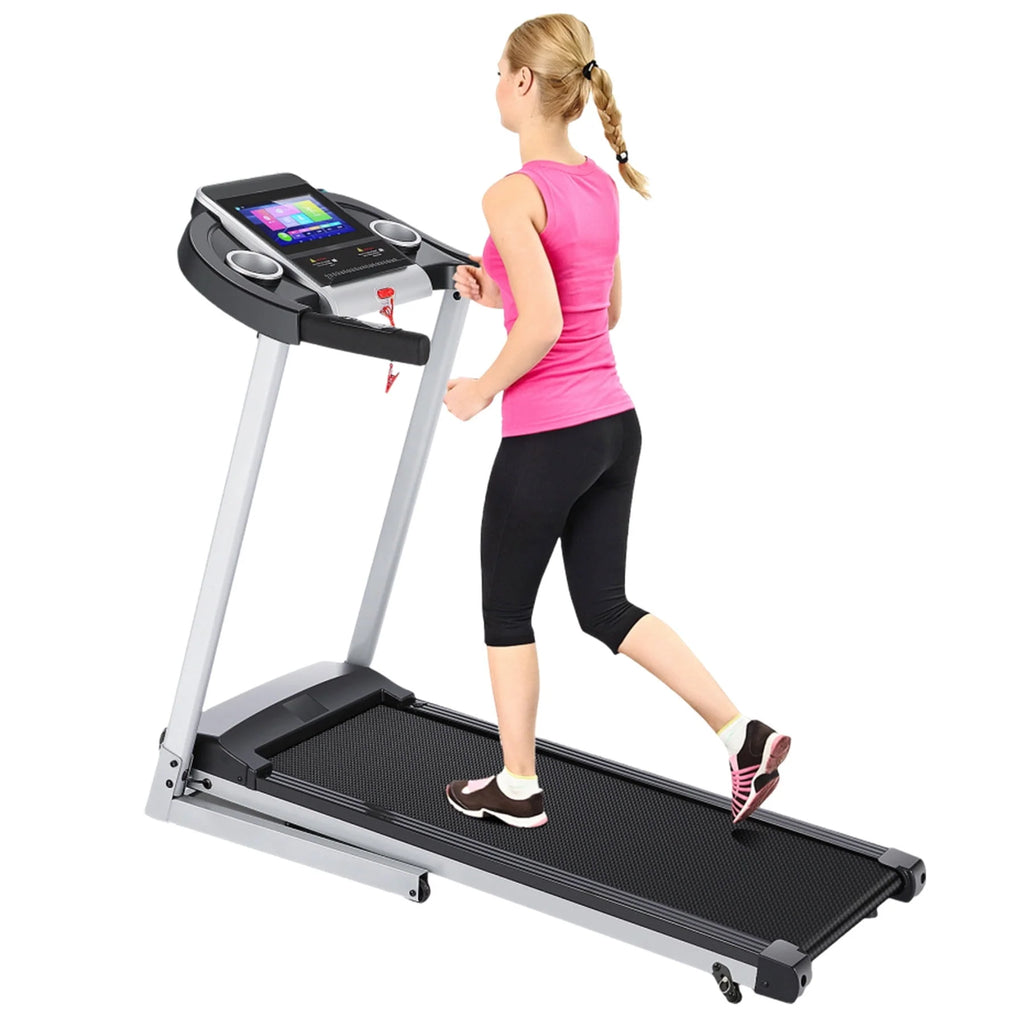 Electric Motorized Treadmill with 3 Incline Levels J8679