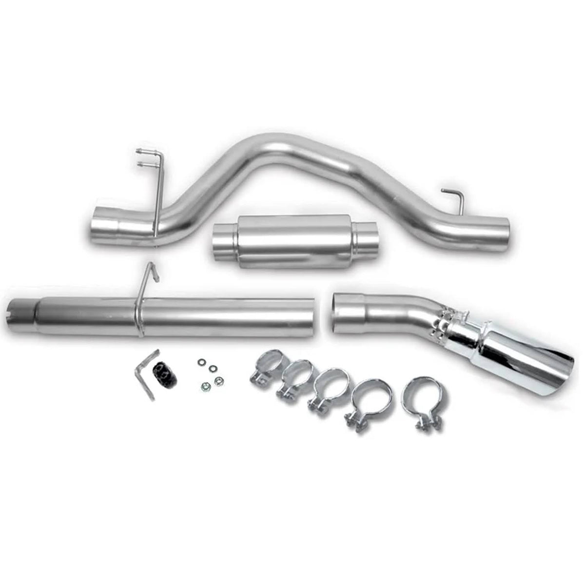 Black Cat-Back Dual Sport Exhaust System S250506