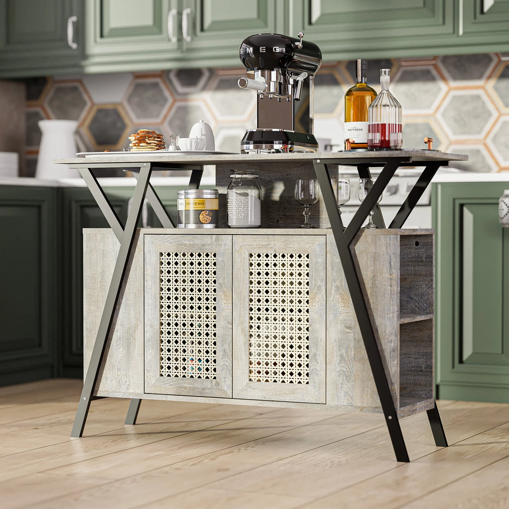Entrance Storage Cabinet with Adjustable Shelves N875143