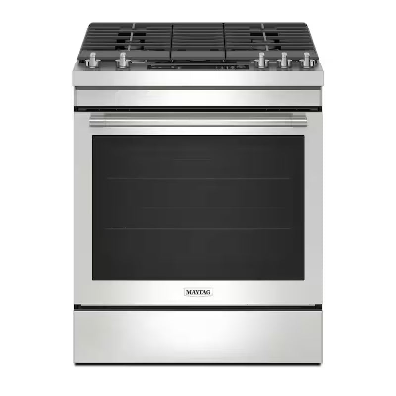 5 Burners Slide-In Gas Range Stainless Steel Q20265