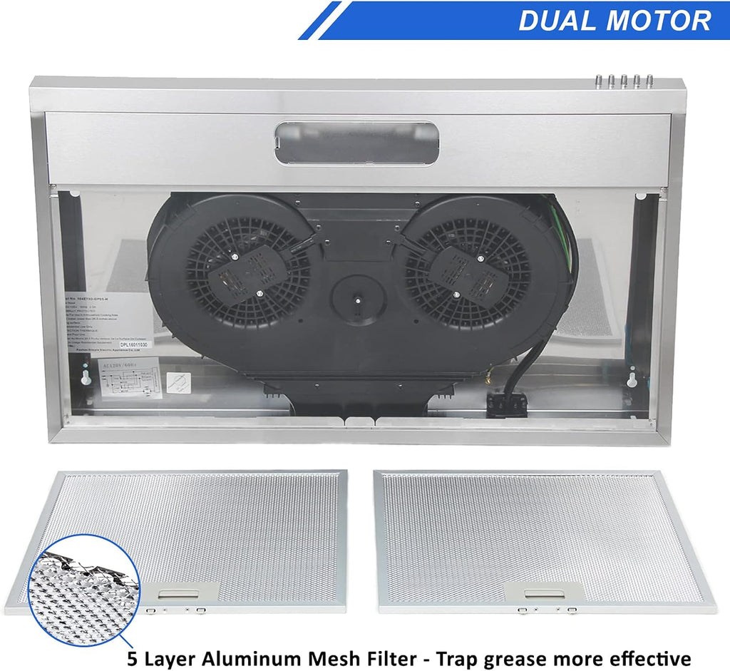 30 inch Under Cabinet Stainless Steel Range Hood G74067