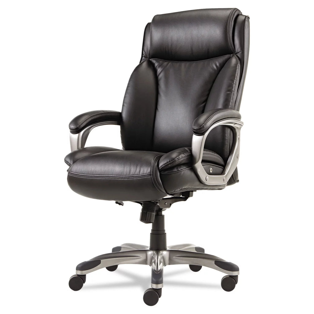 Black Bonded Leather Executive High-Back Chair Q1695