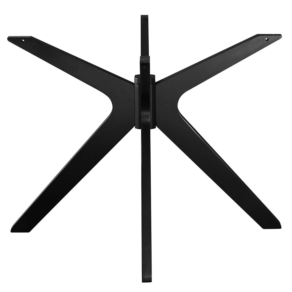 Black Round Wood Dining Table Z7344