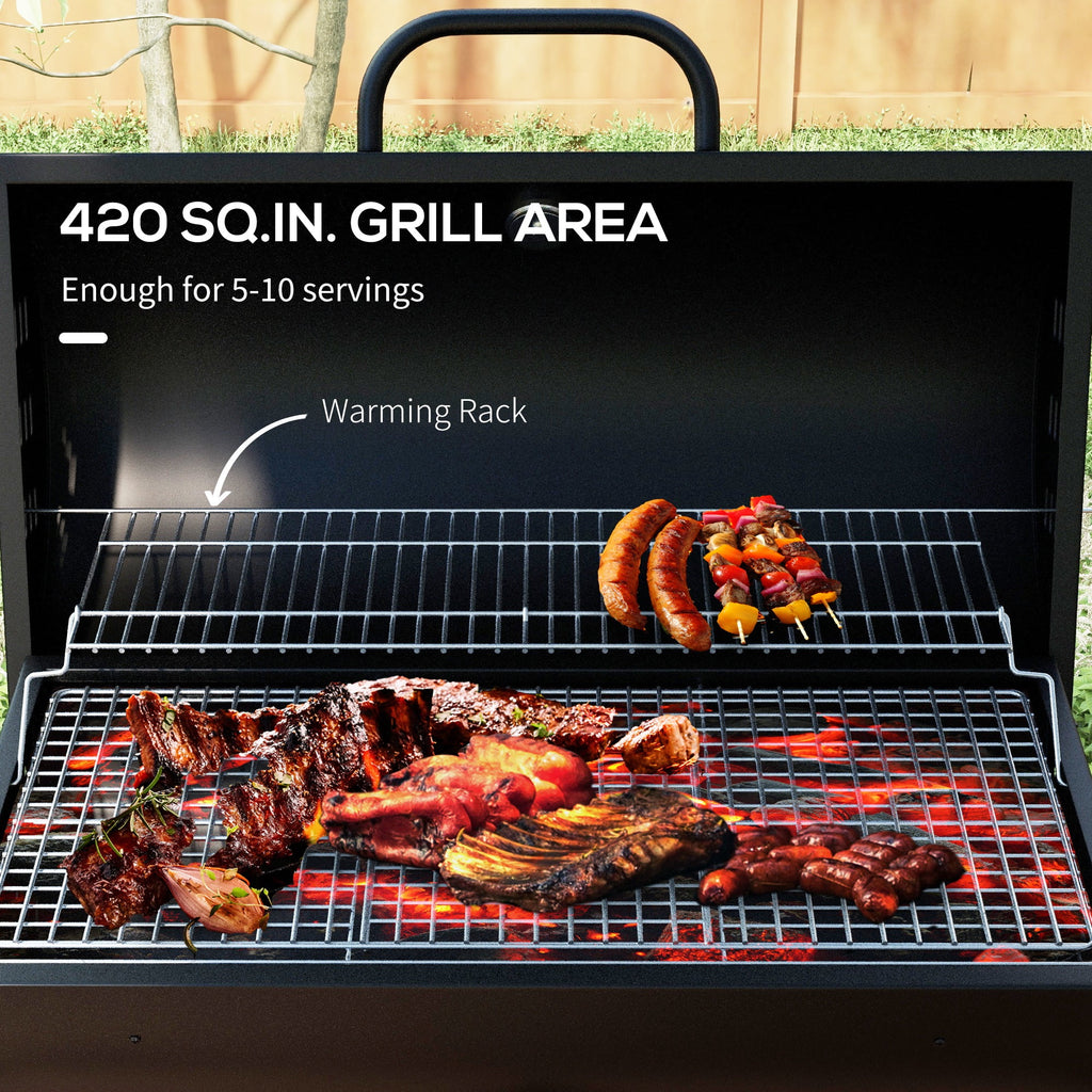 Wheeled Charcoal BBQ Grill Z71403