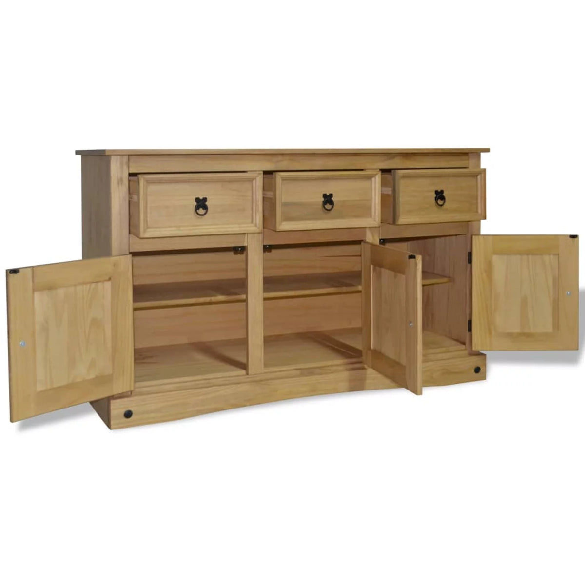 Solid Mexican Pinewood Sideboard S83801