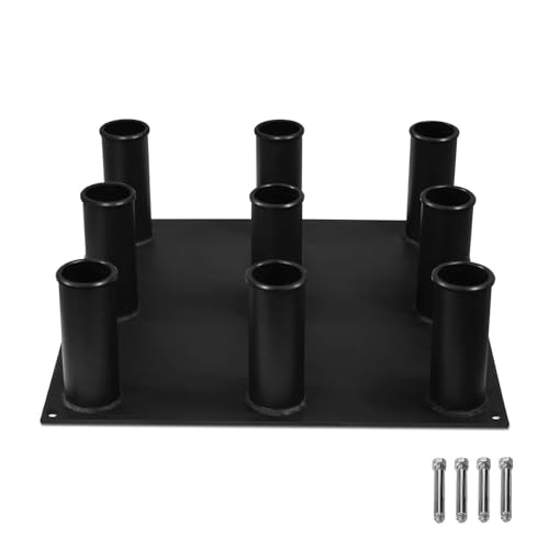 Vertical Storage Rack, Home Gym Organizer, Barbell & Dumbbell Rack A243880