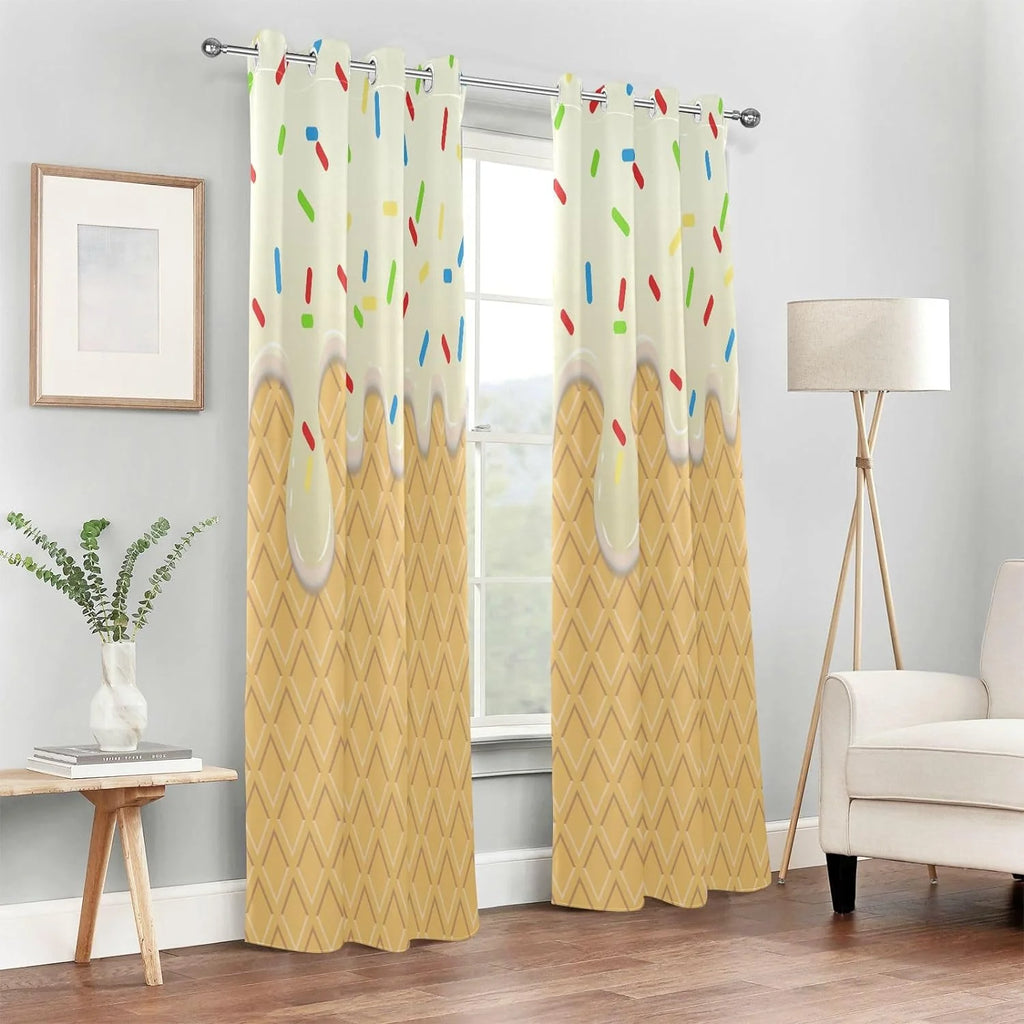 Blackout Thermal Insulated Curtains 84x42in E3959