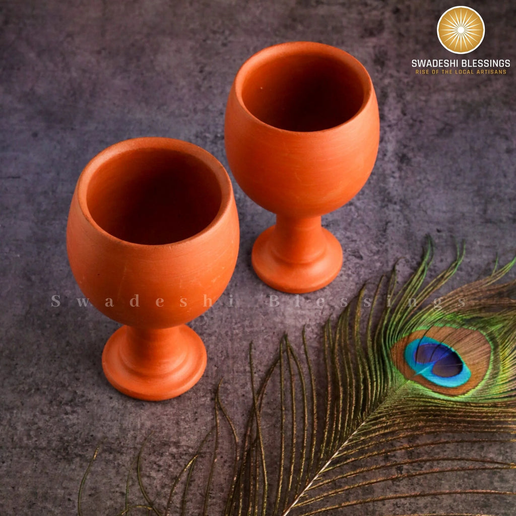 Clay Goblet Set of 2 Tumblers 200ml P680002