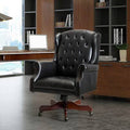 Black Tufted Executive Chair S377