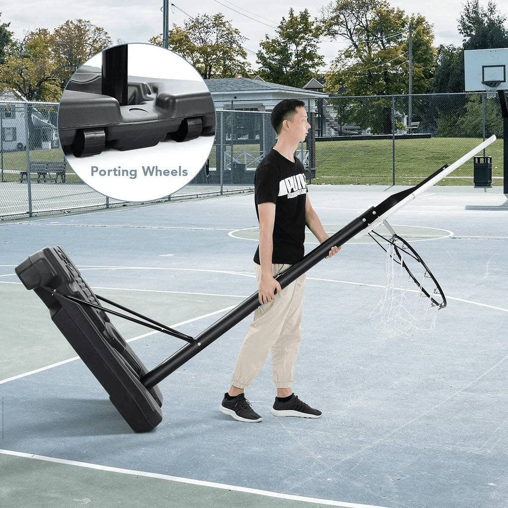 44'' Portable Height Adjustable Basketball Hoop Q6558