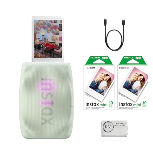 Sage Green Smartphone Printer with Instant Film M955249