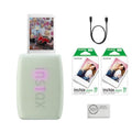 Sage Green Smartphone Printer with Instant Film M955249