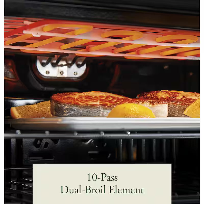 30 in. Double Electric Wall Oven with Convection Self Cleaning in Stainless Steel V760