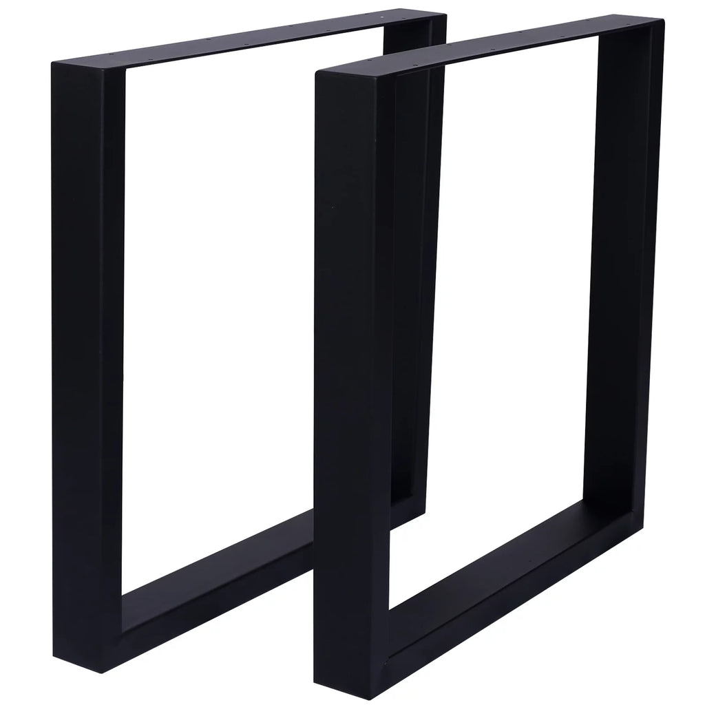 35" Wide Metal Table Legs, Set of 2 D544