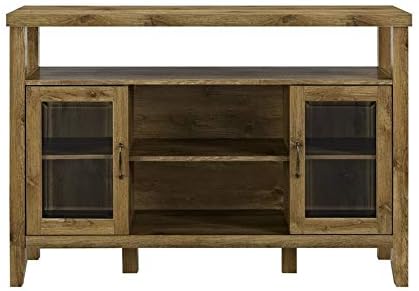 Dark Walnut TV Stand Console Cabinet S8671