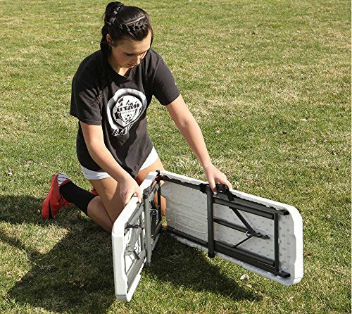 Portable Folding Bench White J507