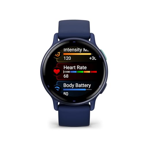 Health and Fitness GPS Smartwatch with AMOLED Display W376232