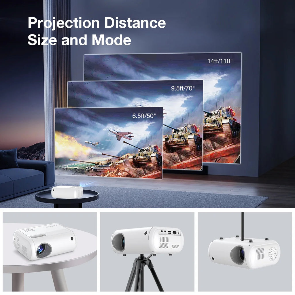1080P Full HD Mini Projector U90142
