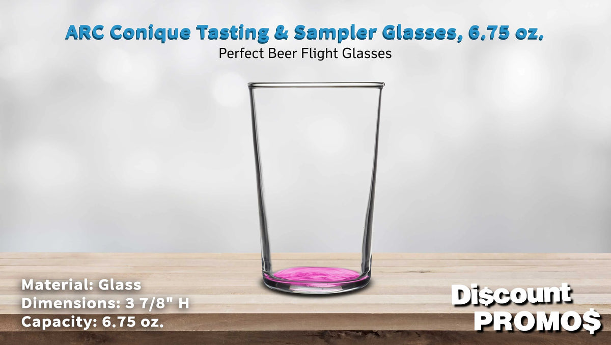 Pink 6.75 oz Tasting Glasses Set B15986