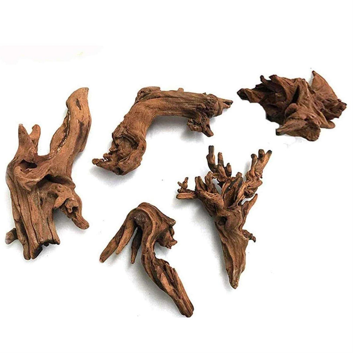 5Pcs Natural Aquarium Driftwood Branches C3251