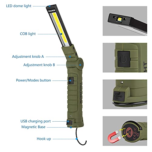 Rechargeable LED Work Light 2 Pack F78062