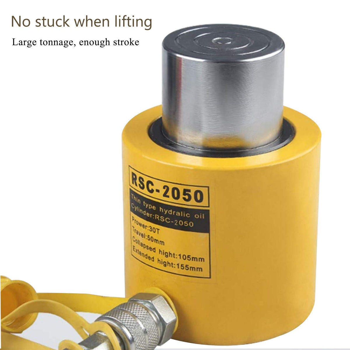 10 ton Hydraulic Jack Cylinder Short Type 50mm K598