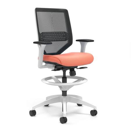 Mesh Back Computer and Desk Stool V9071