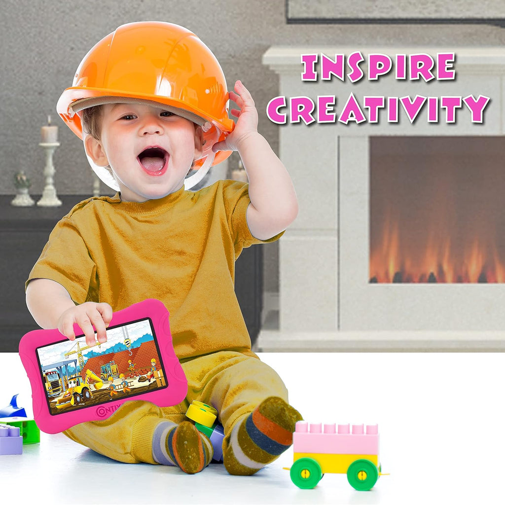 7-inch Kids Tablet with Camera Parental Control 32GB WiFi 2 Pack T978