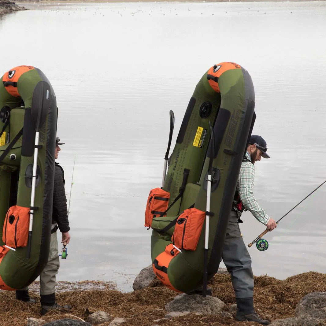 Green Frameless Inflatable Fishing Kayak Y629
