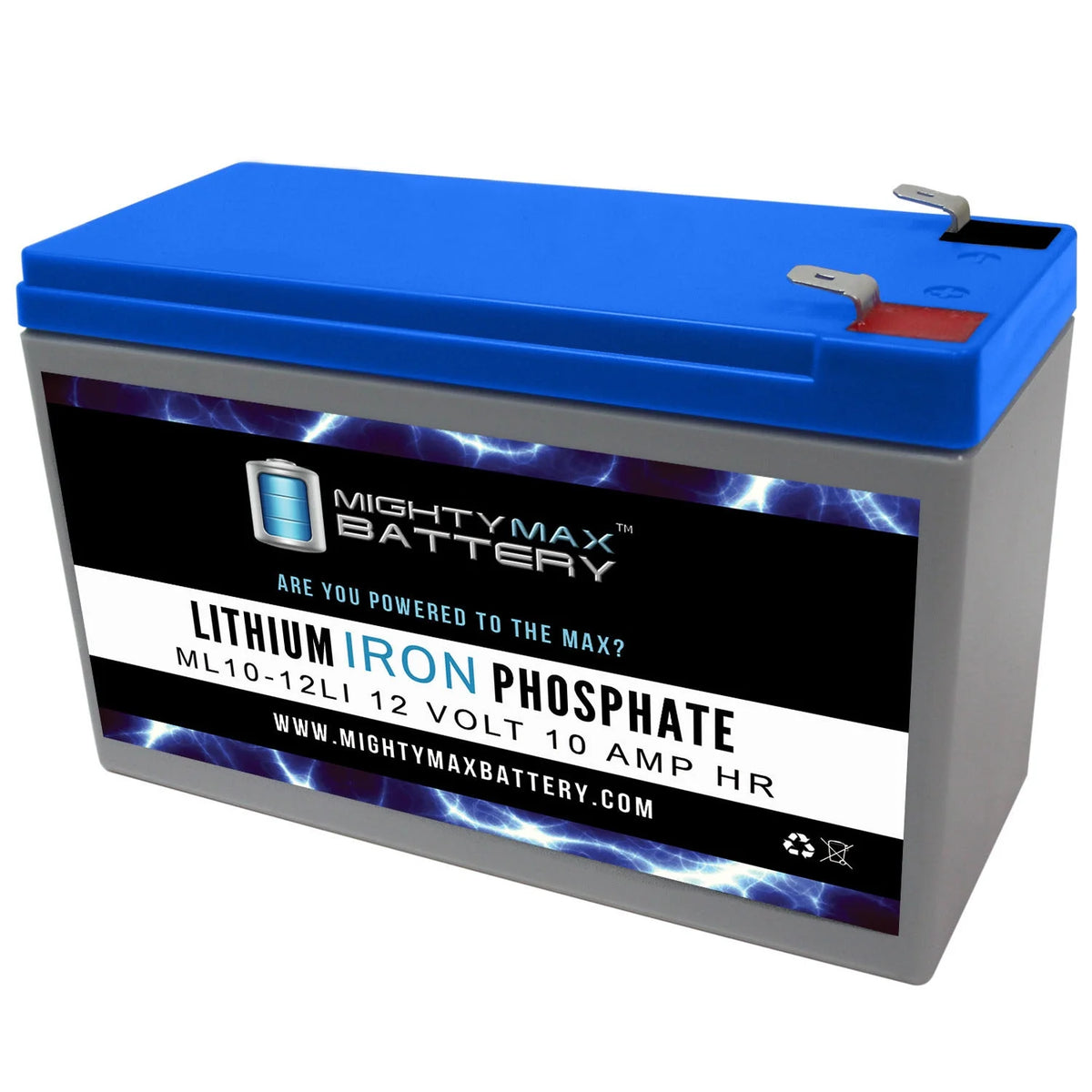 12V 10AH Lithium Replacement Battery F389