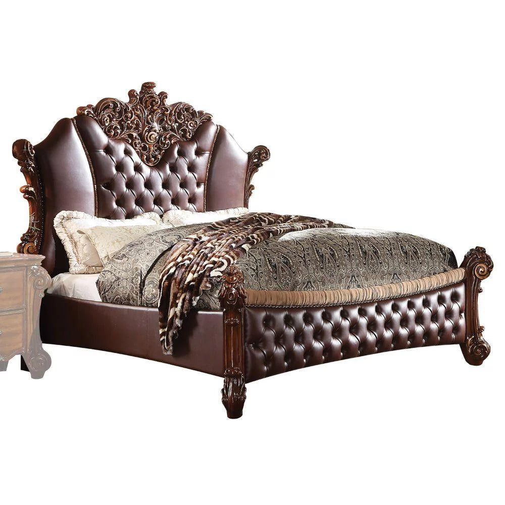 PU Cherry Padded King Bed I649527