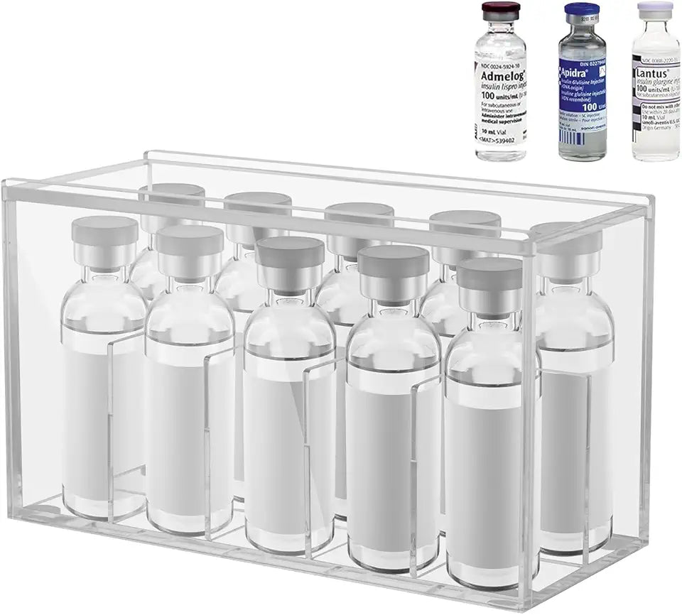 Insulin Vial Storage Case for 10ml U-100 Vials V974