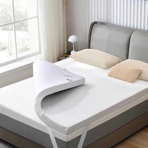 2 Inch Gel Memory Foam Mattress Topper Twin Size Y96582