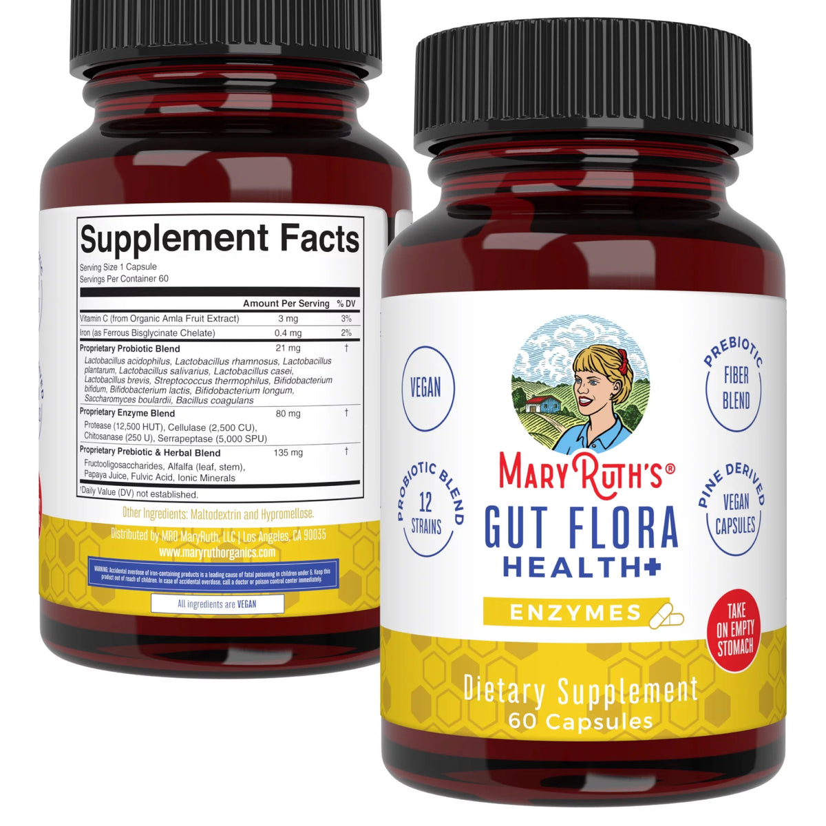 Vegan Non-GMO 60 Count Enzymes H75830