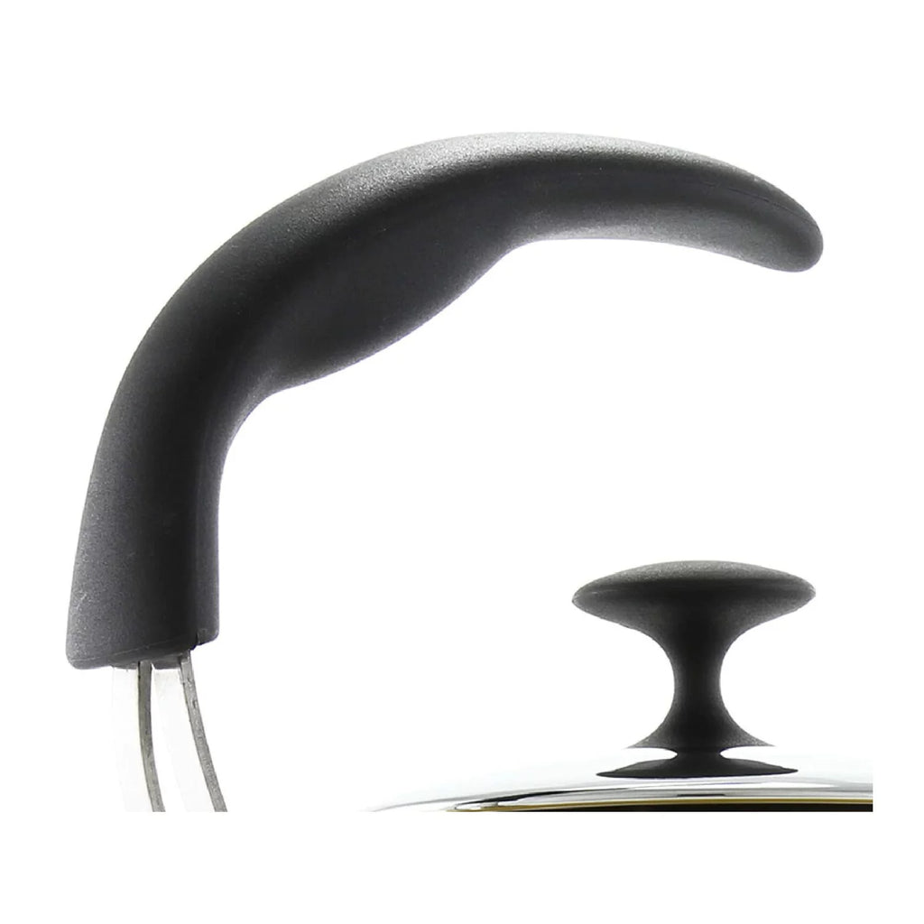 Enamel-on-Steel Whistling Tea Kettle 1.6-Quart Aqua C59198