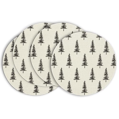 Green Christmas Placemats Set of 4 M14925