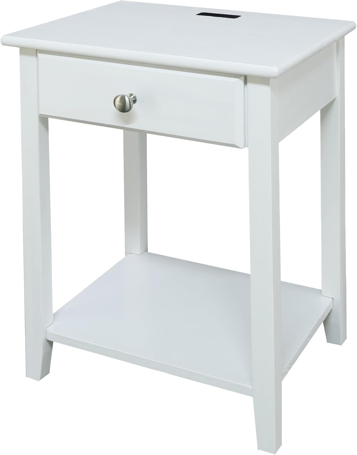 Espresso Nightstand with USB Ports L646366