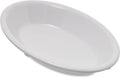 White Melamine Oval Fruit Bowl L240027