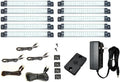 Under Cabinet LED Lighting Kit 10 Panels Warm White Dimmable Z98927