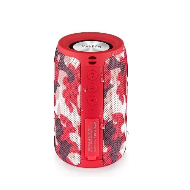 Bluetooth Speaker, Small Portable Speaker, Waterproof, Wireless, Bass, HD Sound, 24H Playtime S3575