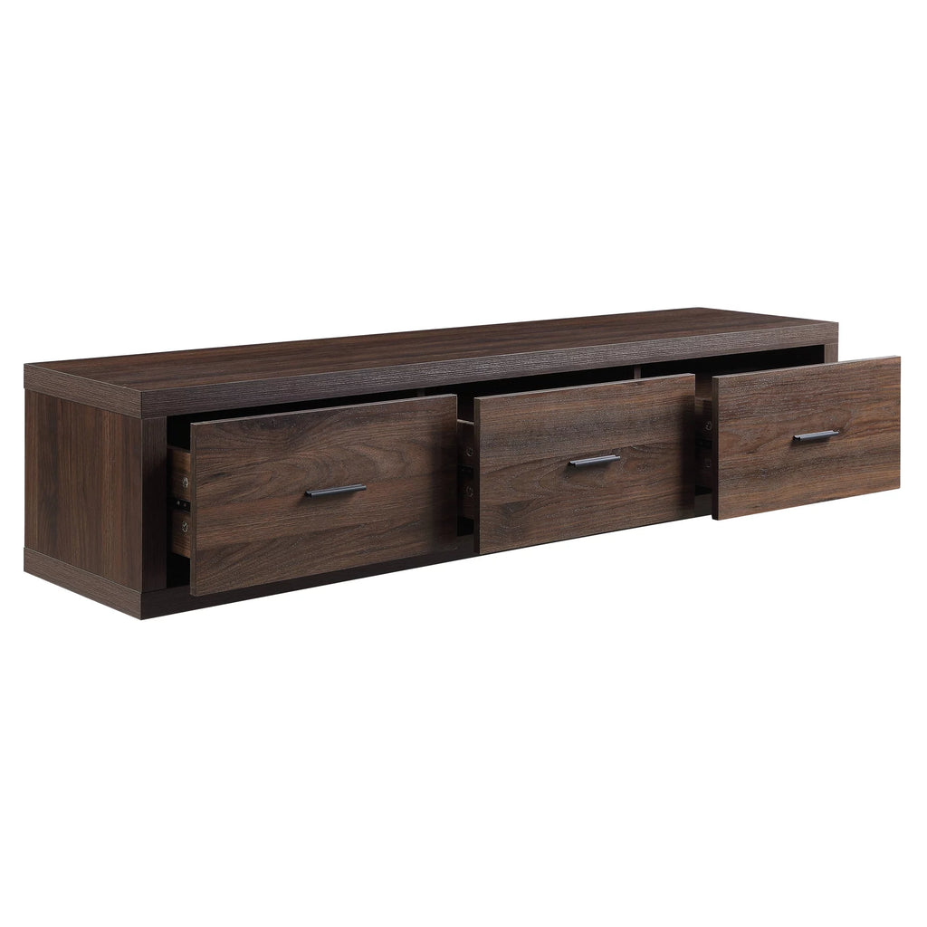 Walnut Finish TV Stand U58917