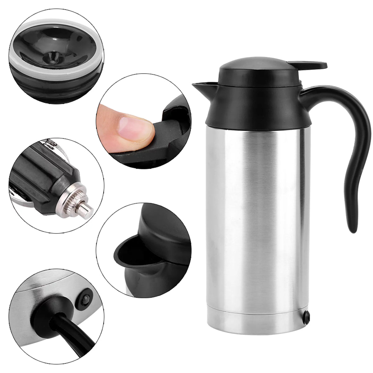 Portable 750ml 24V Car Water Heater Bottle K5807