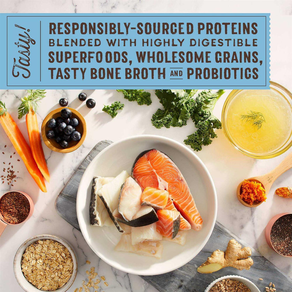 Whitefish & Salmon Recipe with Superfoods Pet Supplies M977